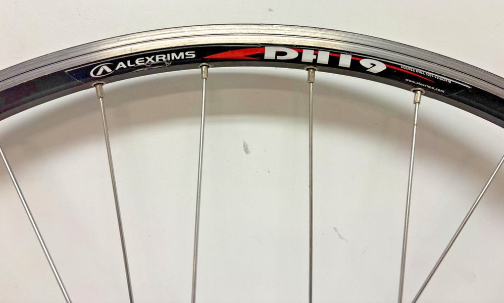 Alexrims DH19 32-Spoke Black Aluminum 622x18/700C QR Disc Wheelset ...