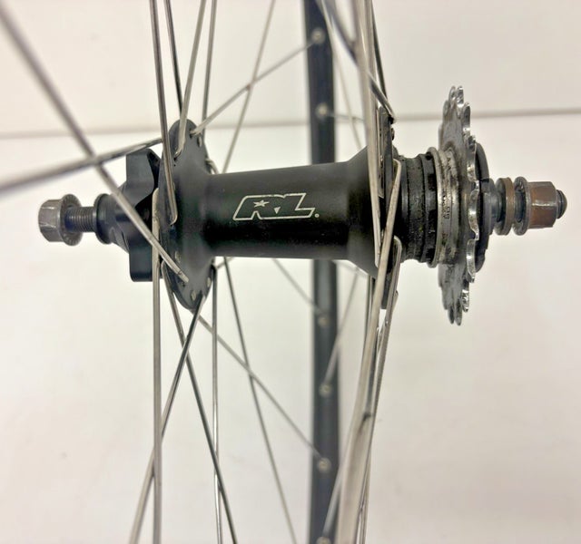 Alexrims DH19 32-Spoke Black Aluminum 622x18/700C QR Disc Wheelset ...