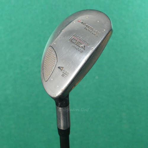 Adams Tight Lies Idea i-Wood 21 Hybrid 4 Iron Factory Graphite Stiff *READ*