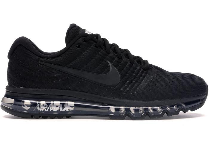 Size 8 - Nike Air Max 2017 Triple Black 849559-004