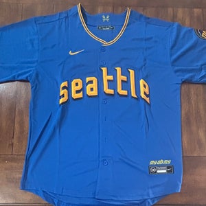 Julio Rodríguez Seattle Mariners City Connect Jersey Adult XL NWT