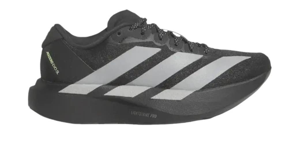 Size 6Y - adidas Adizero Evo SL 'Black Silver' kk3653