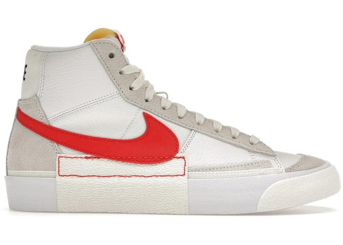 Size 9.5 - Nike Blazer Mid 77 Remastered Pro Club Habanero Red DQ7673-101