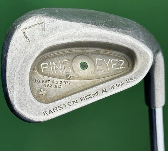 PING Eye2 Plus Lob LW Wedge Green Dot 58* Steel ZZ Lite RH (+1", 2* Upright)