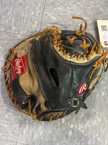 Rawlings RH Catcher's Baseball Glove 34" (Used)