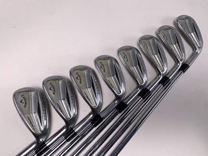 Callaway Apex Pro Iron Set 4-PW+GW True Temper Dynamic Gold S300 Stiff RH