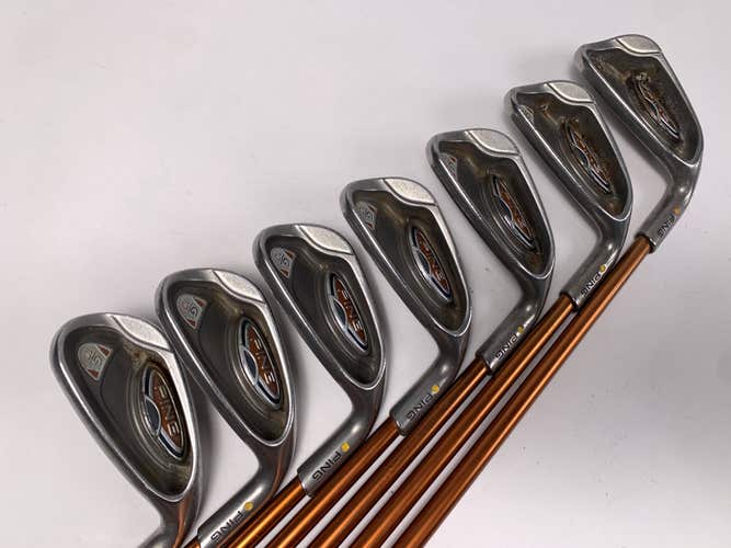 Ping G10 Iron Set 6-PW+GW+SW Yellow Dot 1.5* Up TFC 129 I Regular RH