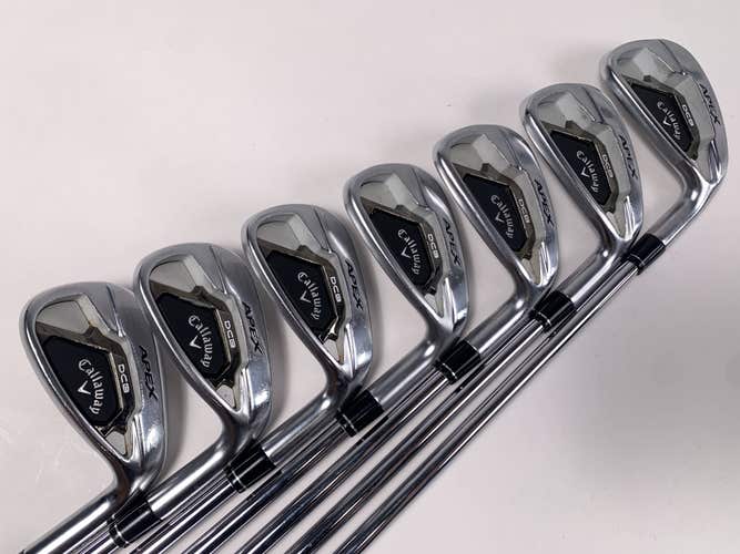 Callaway Apex DCB 21 Iron Set 5-PW+GW True Temper Elevate VSS 95g Regular RH