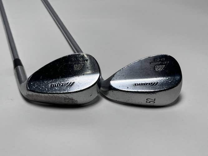 Mizuno MP Series Wedge Set 52* 7 58* 10 True Temper Dynamic Gold Wedge Steel RH