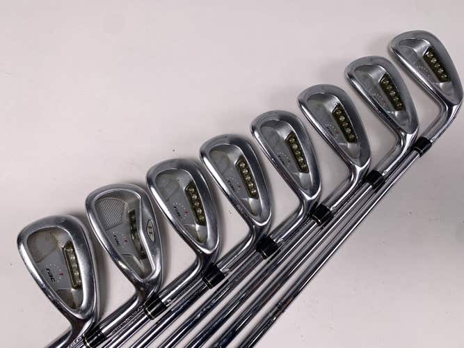TaylorMade Rac LT Iron Set 3-PW Stiff Steel Mens RH +1"
