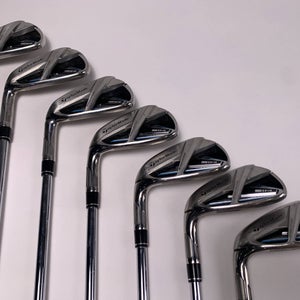 LEFTY TaylorMade SIM MAX Iron Set 5-PW+GW KBS Max 85g Regular LH Midsize Grips