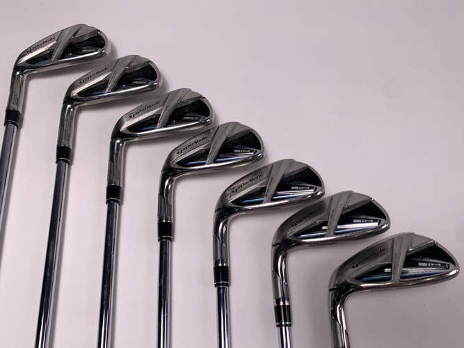 LEFTY TaylorMade SIM MAX Iron Set 5-PW+GW KBS Max 85g Regular LH Midsize Grips