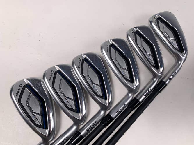 Ping G440 Iron Set 6-PW+AW Black Dot Alta CB AWT Regular Graphite Mens RH