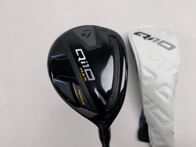 TaylorMade Qi10 MAX 7 Hybrid 35* Fujikura Ventus Blue TR HB 6R Regular RH HC NEW