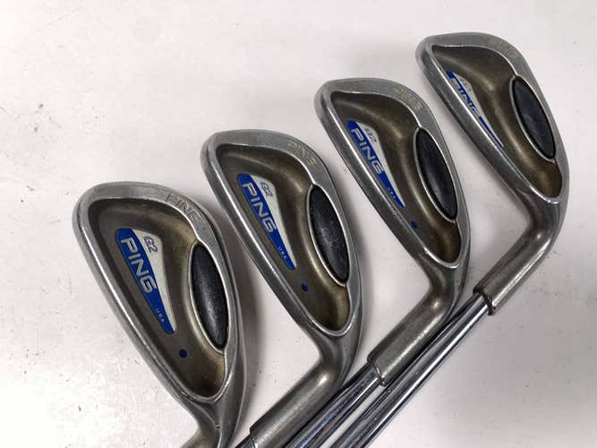 Ping G2 Iron Set 7-PW Blue Dot 1* Up TFC 100 Regular Steel Mens RH