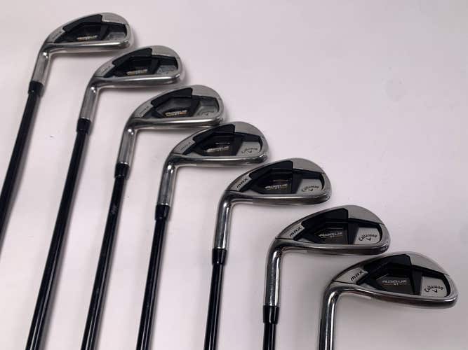 LEFTY Callaway Rogue ST Max Iron Set 5-PW+GW Tensei Blue AV 65g Regular LH