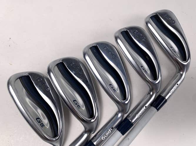 Ping G LE 3 Iron Set 7-PW+SW Black Dot ULT 250 Ladies Graphite Womens RH