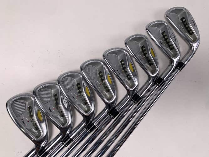 TaylorMade Rac LT 2005 Iron Set 3-PW T-Step Professional 110g Regular RH +1/2"