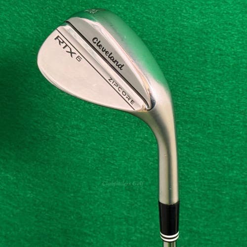 Cleveland RTX 6 Zipcore Full Chrome 58-12 58 Lob Wedge 610 Wedge 120 Stiff