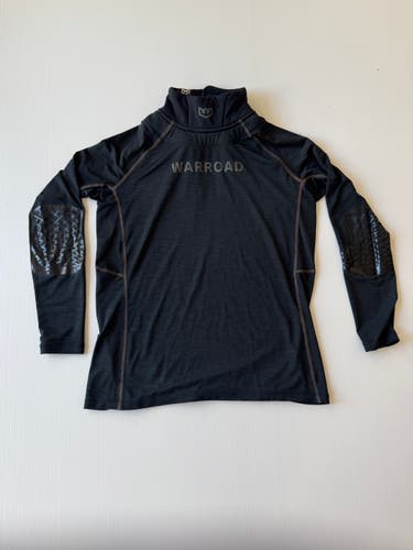 Used Senior Small Warroad Cut Resistant Neck Top Long Sleeve Hockey Skating Shirt