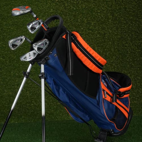 USKG U.S. Kids Golf Ultralight 6pc. Junior Set RH For 51"54" Tall, Stand Bag!