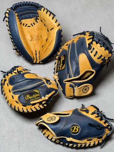 Buckler Fame of the Pro RH Catcher's Baseball Glove 34" (New)