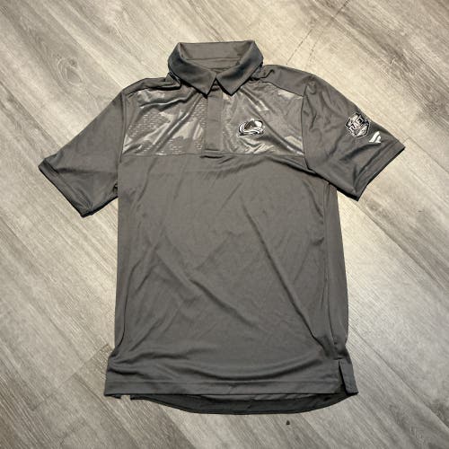 New Grey Fanatics Colorado Avalanche 2022 NHL Draft Men’s Medium Golf Polo