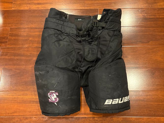 USHL Tri-City Storm Senior Small Bauer Hockey Pants Pro Stock (Used)