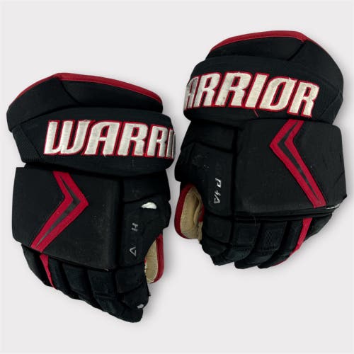 Pro Stock Used 15" Warrior Alpha LX20 Pro Bloomington Bison Hockey Gloves