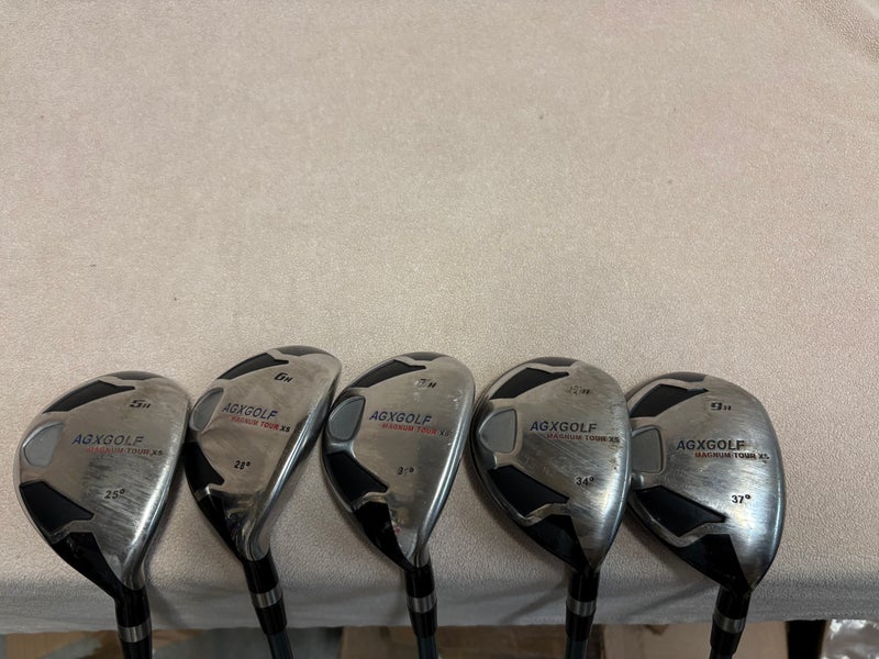Men's Agxgolf Right Handed Clubs (Full Set) Senior Flex 5 Pieces (Used)