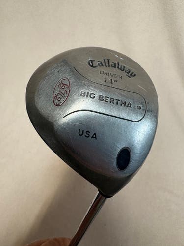 Callaway Big Bertha Right Handed Driver Regular Flex 11 Loft Steel Shaft (Used)