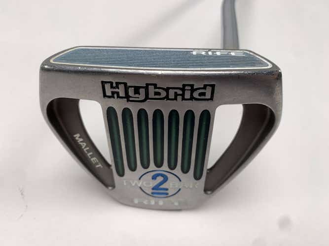 Guerin Rife Two Bar Mallet Putter 32.5" SuperStroke Ultra Slim 1.0 Mens RH