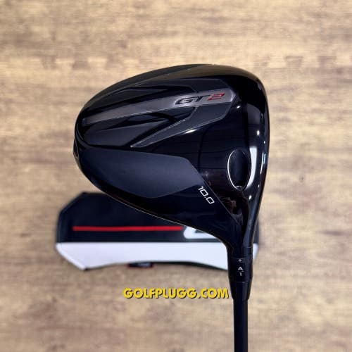 10 Driver- Titleist GT2 w/ Headcover / HZRDUS, Stiff (2942)