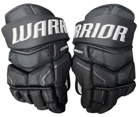 Warrior Covert QRE Pro Stock Custom Hockey Gloves 13" Black NHL NEW (15179)