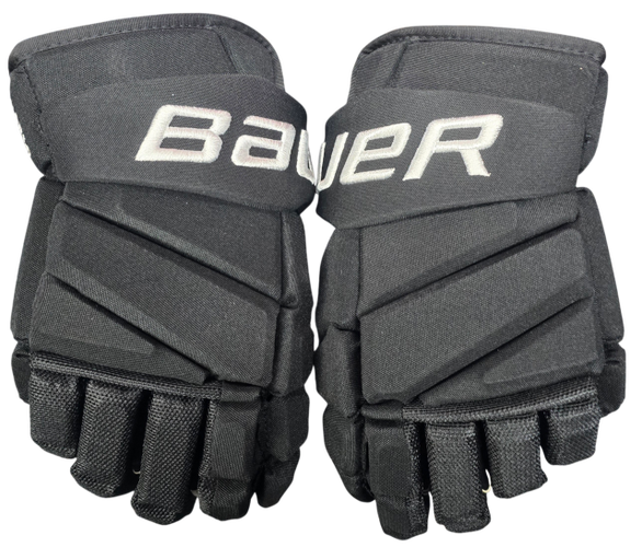 Bauer Vapor Hyperlite Custom Pro Stock Hockey Gloves Black 15" New NHL RLO (15182)