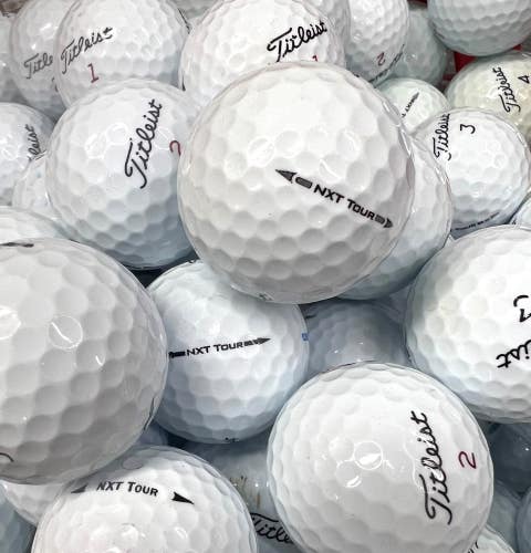 15 Near Mint AAAA White Titleist NXT Tour/ Tour S Used Golf Balls