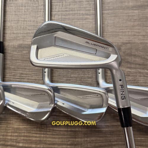 Ping Blueprint S Iron Set 4-PW / Dynamic Gold Steel, X Stiff (199)