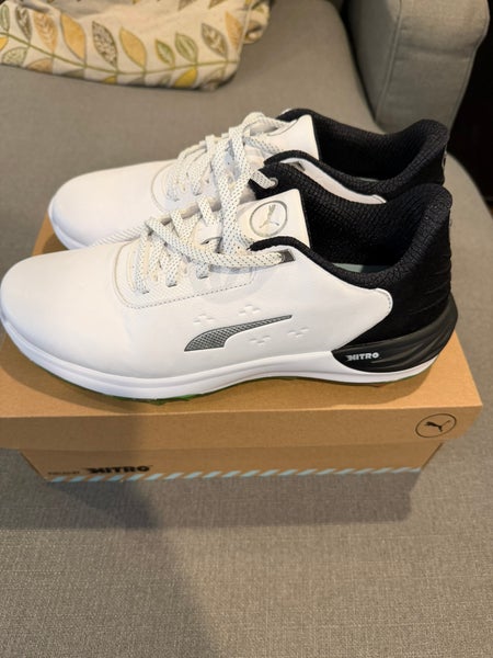 Men's Size M 10.5 (W 11.5) Puma Golf Shoes (New) Phantomcat Nitro