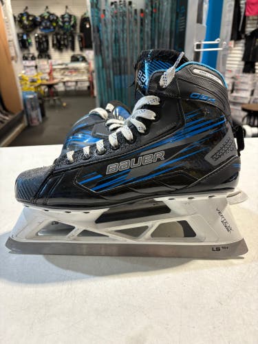 2024 Bauer GSX Hockey Goalie Skates Extra Wide Width 10 (Used)