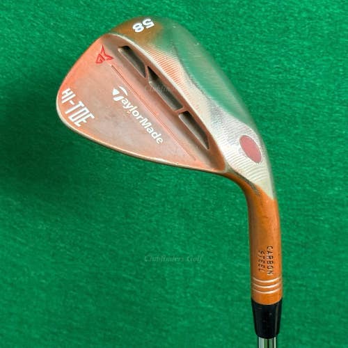 TaylorMade Milled Grind Hi-Toe Copper 58 Lob Wedge DG S400 TI Steel Stiff