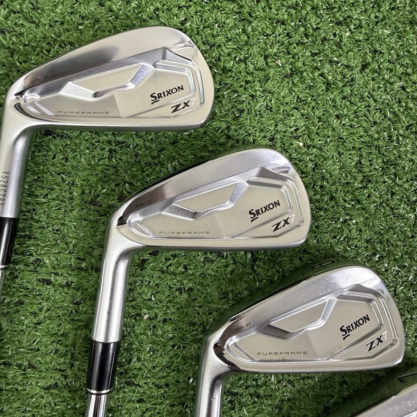 Srixon ZX7 MK II Iron Set 4-PW Project X Rifle 6.0 Stiff Flex Left