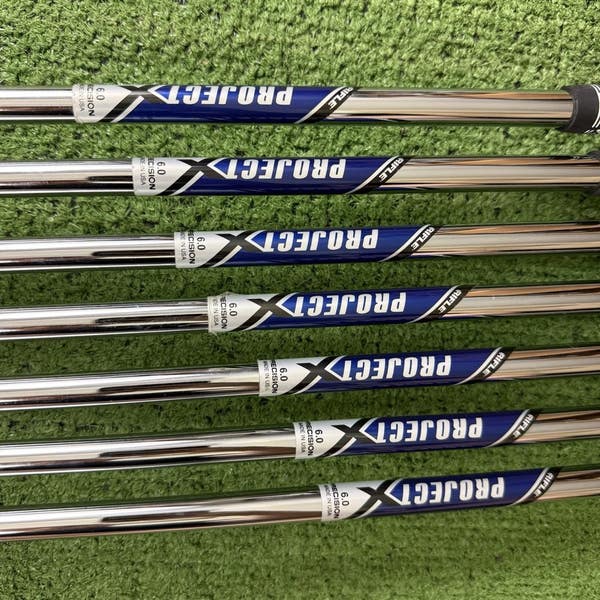 Srixon ZX7 MK II Iron Set 4-PW Project X Rifle 6.0 Stiff Flex Left Srixon ZX7 MK II Iron Set 4-PW Project X Rifle 6.0 Stiff Flex Left