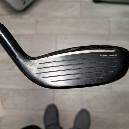 Men's TaylorMade Left Hand Hybrid 3H xstiff shaft