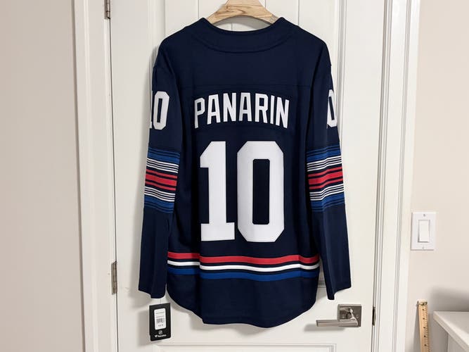 BNWT Authentic Fanatics New York Rangers Artemi Panarin Jersey Size Medium