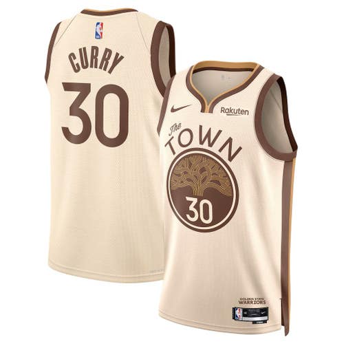 Stephen Curry Golden State Warriors Nike City Edition Jersey - Large