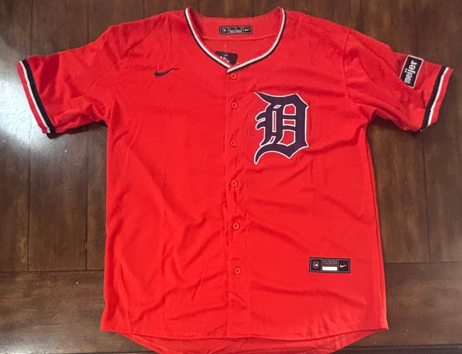 Detroit Tigers Spencer Torkelson Adult XL (Orange) Alternate Jersey NWT