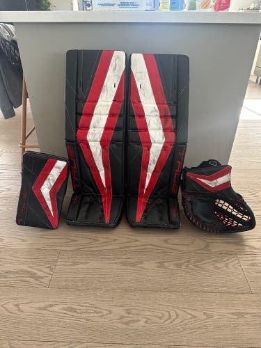 35" True Catalyst Px3 Regular Goalie Full Set (Used)