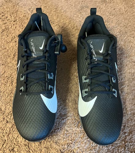 NEW Nike Vapor Edge Speed 360 2 Detachable Football Cleats Black FJ7094-001 Size 16