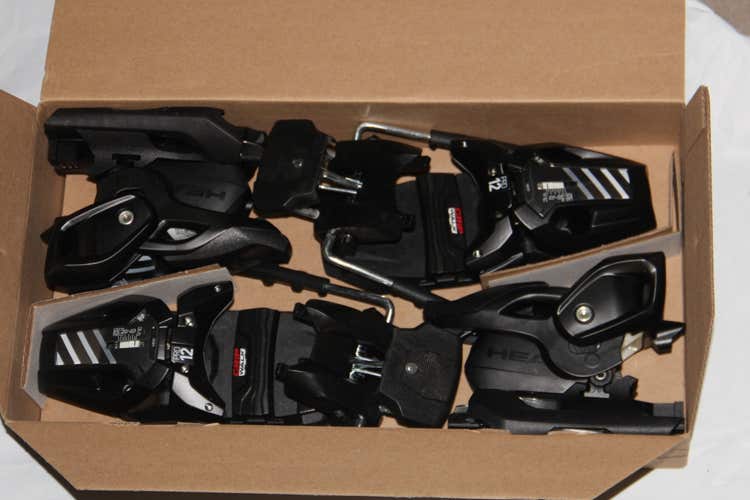 NEW HEAD PRD 12 GW 85MM ski bindings Power rail NO bases/Track pair Black