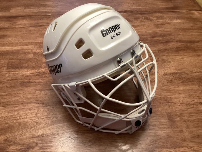 Cooper Large SK600 Helmet with HM30 - Great condition!